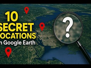 Google Earth secret locations - Amazing Finds & Hidden Places