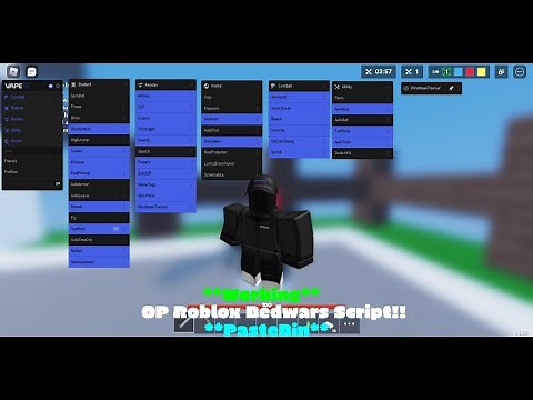 Roblox Bedwars Script *PasteBin 2021* Working!! (Vape 4)