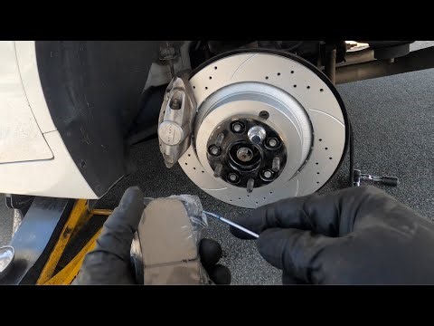 Infiniti Q50 Red Sport & Sport (Brembo) (2014–Present) Rear Brake Replacement With GoPro Footage