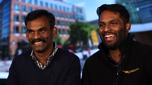 9.4K views · 669 reactions | Jey got his dad John Britto to give him a ride to a master's information session at Georgia Tech. In a surprise move, his dad ended up enrolling in classes too. Tonight, they earned their master's degrees together in the same ceremony – Jey in computer science and John Britto in the Executive MBA program.  | Georgia Tech | Facebook
