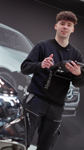 Becoming… a Friend. Explore the world of automotive technology with Tamara and Lukas! 🚗🔧 Our automotive mechatronics technician trainees get to know to diagnose, maintain, and adjust vehicles and mechatronic systems. They work with networked systems, high-voltage systems, comfort and safety systems, and wireless signal transmission systems, ensuring that our vehicles are always ready for action. Ready to start your future at Mercedes-Benz? Apply now for a vocational training! #MercedesBenzCare