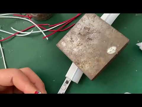 Six Steps to Make an Addressable Neon Lights - How to Pass Flexible LED Strip Through The Neon Tube