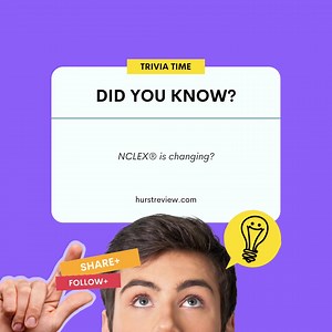 Everything you need to prepare your students for Next-Gen NCLEX®. Hurst Next is like no other Next-Gen product. Available Now. Check it out: | Hurst Review Services