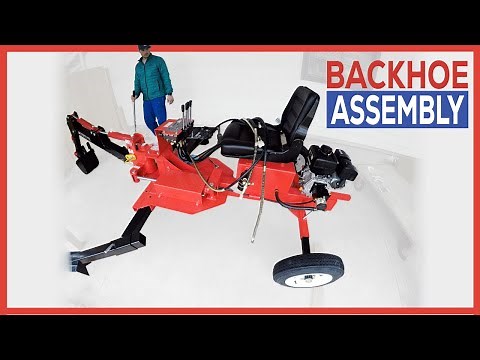 Harbor Freight Towable Backhoe - Delivery, Assembly, Performance