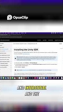 Unity Ads - Implement Legacy Package for Ad Monetization