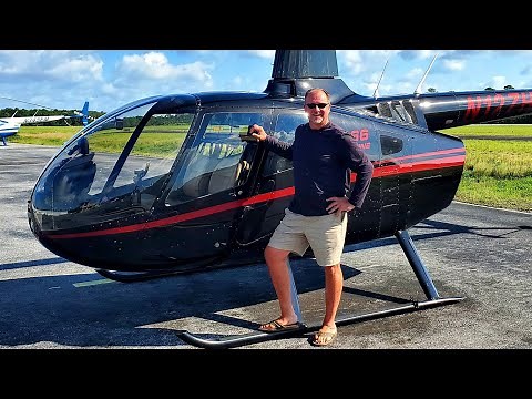 Flying the Robinson R66 Turbine "Marine" Spec Helicopter