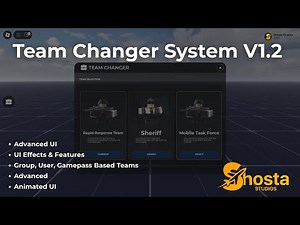 Team Changer System V1.2 - Roblox Studio