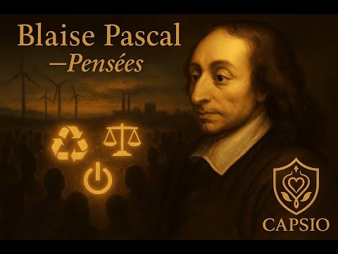 Blaise Pascal – Pensées pourquoi nous fuyons le silence / CAPSIO