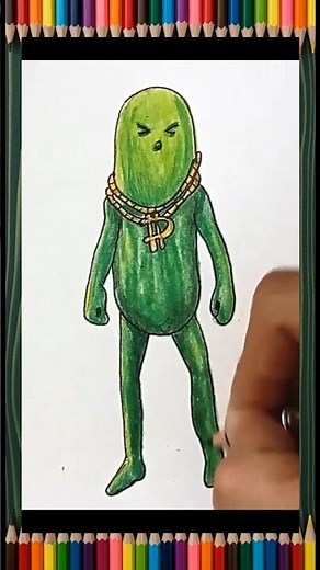 big dill speed drawiing, fortnite #drawing #howtodraw