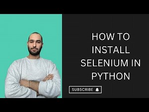 How to Install Selenium in Python (2025) | Step-by-Step Guide for Beginners