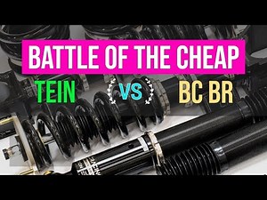 Comparing Tein Flex Z to BC Racing BR series on Tesla Model 3