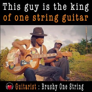 10K views · 125 reactions | Brushy One String is the king of one string guitar  More amazing live music performances? Amazing Live Music Want to learn how to play instruments, music theory and music production? Communicasound | Amazing Live Music | Facebook