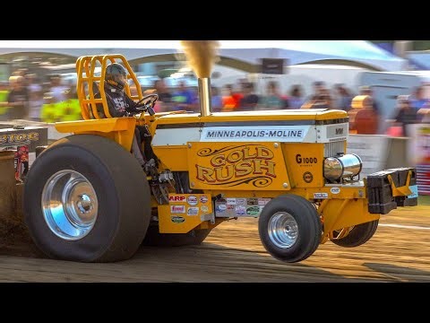 EPIC Super Farm Tractor Pulling 2025: Freeport, Illinois Pro Pulling League.