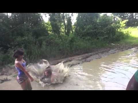 Mud Pool Swimming