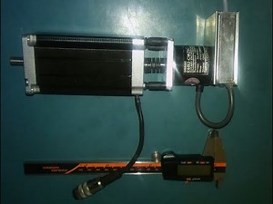 CNC Z-axis: Stepper Nema23 in closed loop, high speed endurance test