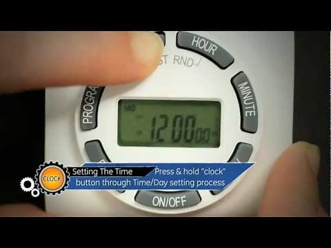 GE - 15089 7-Day Digital Timer - Setup Guide