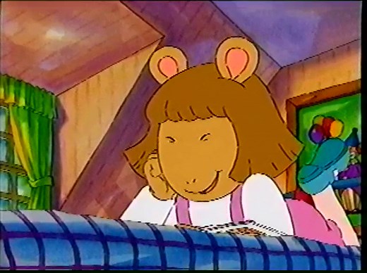 Arthur: Arthur's Lost Library Book (1997) VHS