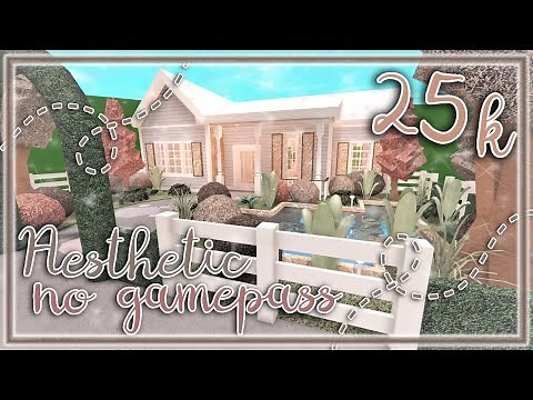 Bloxburg Build || Small Aesthetic House [no gamepass] 25k