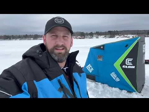 How I Set Up My Clam Kenai Pro Thermal XT Ice Shelter (mods and accessories + on-ice review)