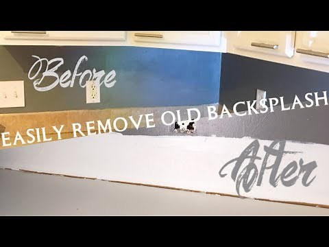 How To Remove Backsplash Remove Backsplash Without Damaging Drywall