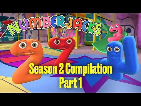 Numberjacks Season 2 Compilation Part 1 | Numberjacks