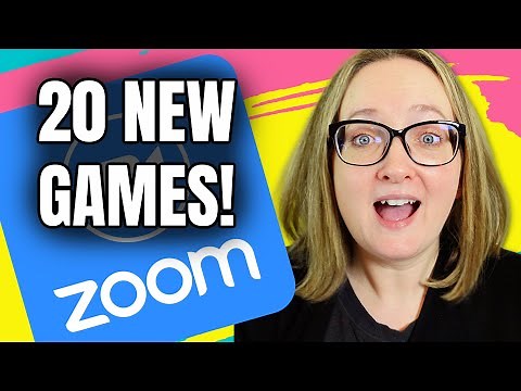 20 NEW! ZOOM Games To Play With Friends, Kids, and Adults (Virtual Games For ALL AGES)