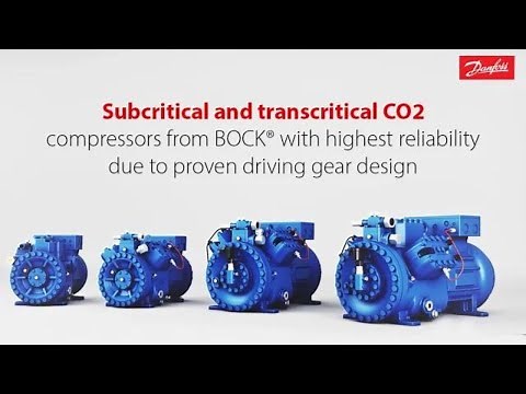 BOCK® CO2 compressor - Transcritical and subcritical CO2