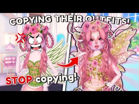 I *COPIED* PROS in Dress to Impress But in MY STYLE! (I got CAUGHT! 😲) | Roblox