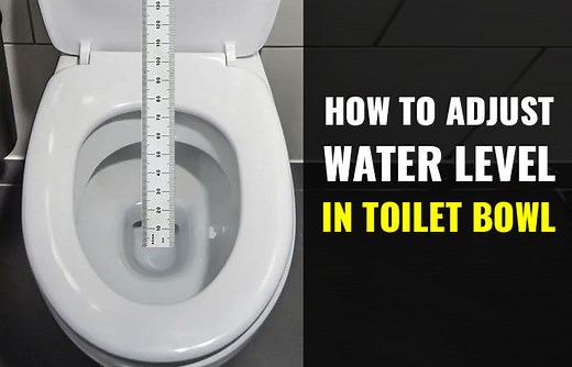 How to Adjust Water Level in the Toilet Bowl - Toiletseek