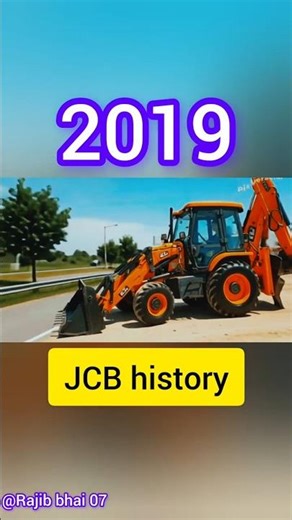 JCB evolution video history #jcb #shortvideo