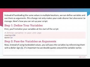 Mastering Shell Scripts: How to Pass Variables as Arguments in Bash