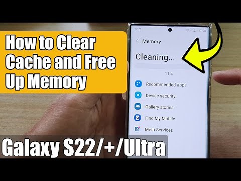 Galaxy S22/S22+/Ultra: How to CLEAR CACHE and Free Up Memory