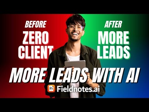 Fieldnotes Ai is an Ai lead management platform that helps real estate agents to generate more leads