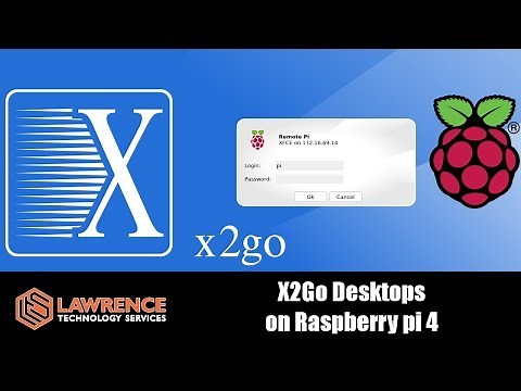 X2Go Desktops Running on a 4GB Raspberry pi 4: XFCE, MATE, LXDE, KDE-Plasma