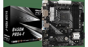 ASRock B450M Pro4-F
