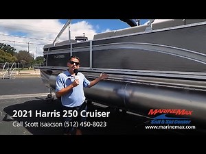 2021 Harris Cruiser 250 Tritoon