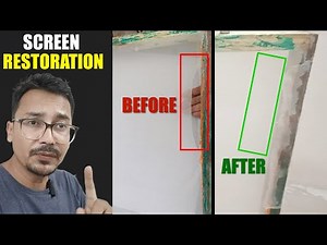 How to Repair a Torn Screen Mesh: Step-by-Step Guide.