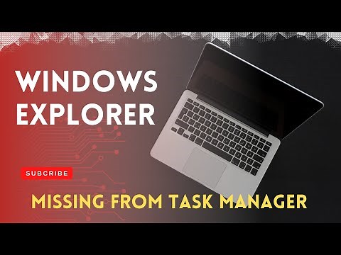windows explorer missing from task manager