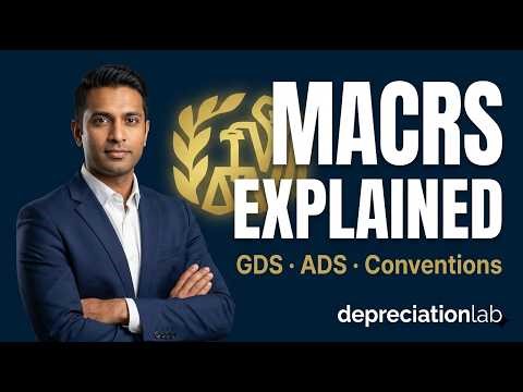 The Tax Rule That Changes How Every US Business Depreciates Assets (MACRS Full Guide)