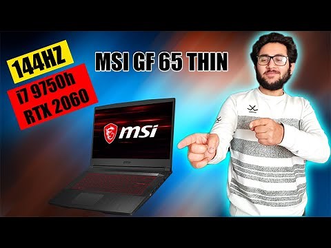 MSI GF65 THIN | i7 9750h RTX 2060 | UNBOXING & REVIEW🔥