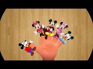 mickey mouse finger family mickey mouse | baby mickey mouse | kids songs