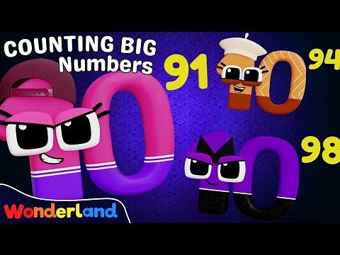 Wonderland: Counting Big Numbers | Novemdecillion to Googol | Learn to count