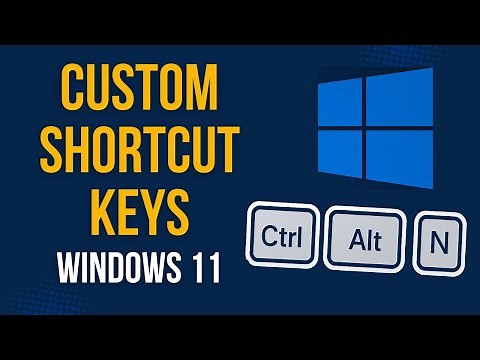 How to Create Custom Keyboard Shortcuts in Windows 11 (No Extra Software!)
