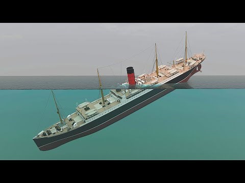 RMS Carpathia Sinking Simulation