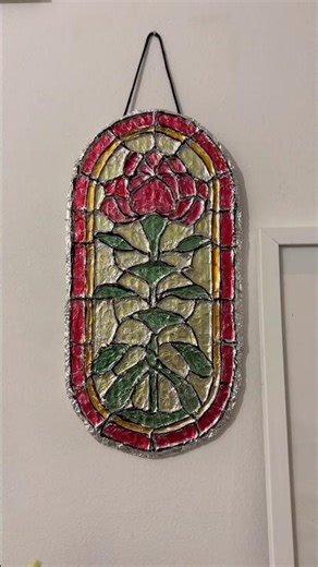 DIY Cool Stranger Things Room Decor ⭐️ Creel House Stained Glass Tutorial #strangerthings #diy