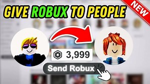 How To Give Robux To People On Roblox 2025 Full Guide | Send Robux To Friends Easily