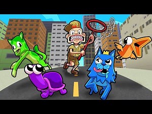 Rainbow Pets ESCAPE Animal Control! (Roblox)