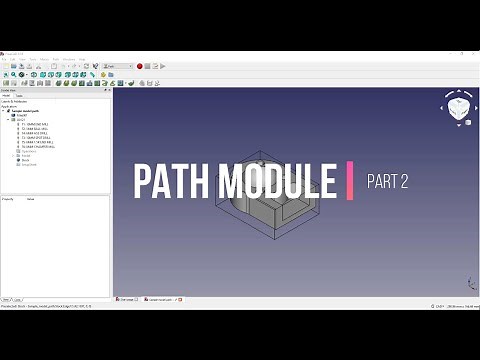 FreeCAD Tutorial - Path Module - Operation setup (PART 2)
