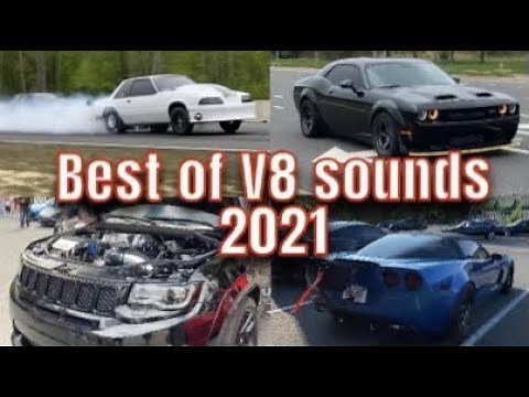 BEST OF V8 SOUNDS 2021 COMPILATION!! REVS, BURNOUTS, AND ACCELERATIONS!!