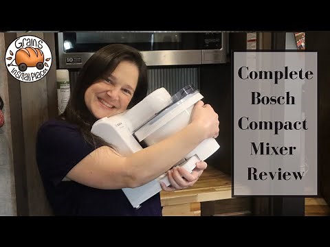 Complete Bosch Compact Review | Best Stand Mixer For Small Spaces